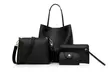 Set of Four Women's Matching Handbags - Image 4