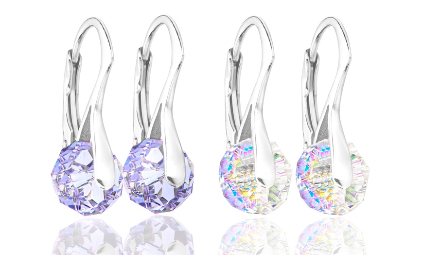 Image 23: Ah! Jewellery Earrings with Crystals from Swarovski®