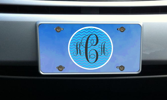 personalized front license plates