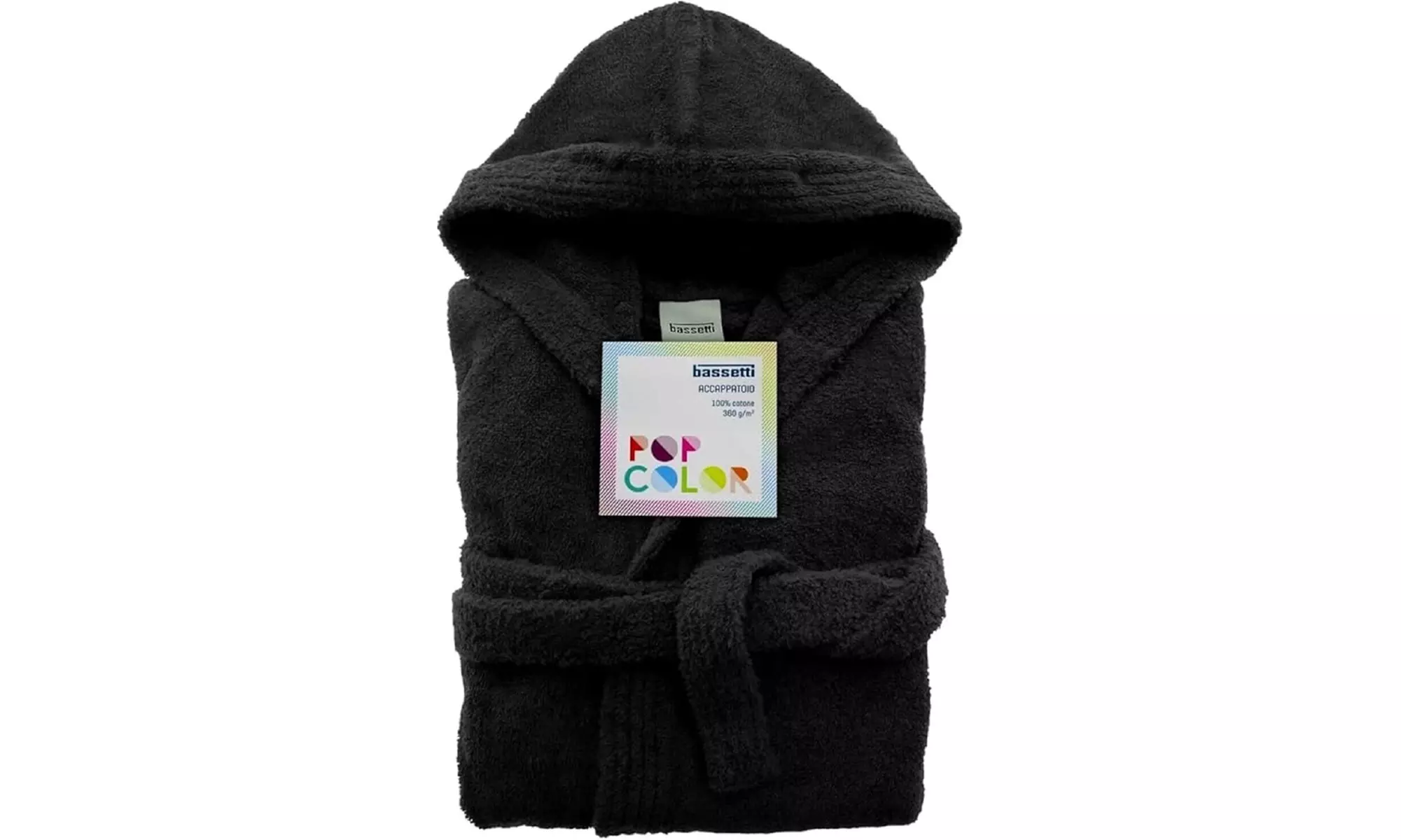 Accappatoio Bassetti Unisex 360 gr 100% Cotone Pop Color