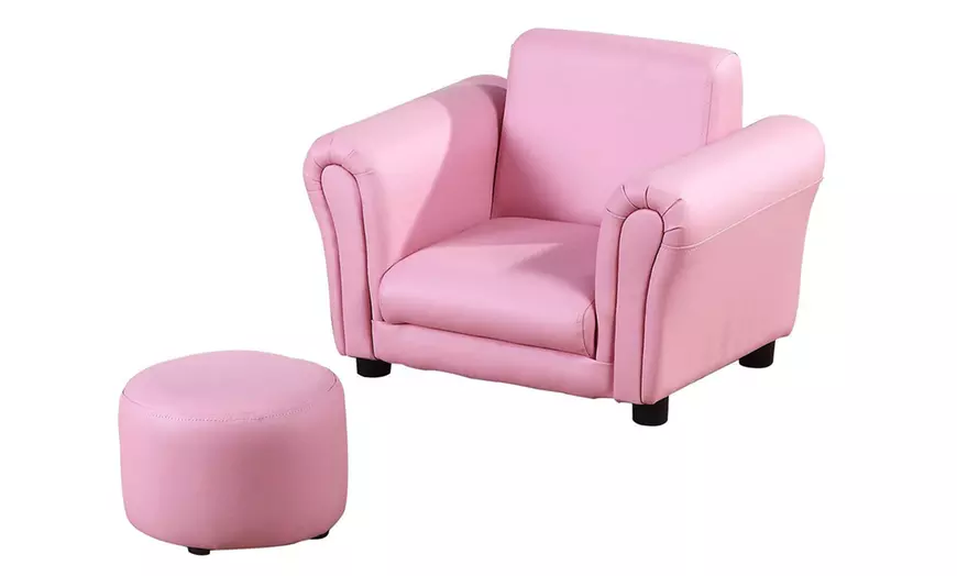 Image 7: HomCom Children's Sofas