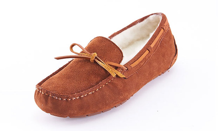 Image 14: Women's Suede Slippers