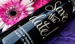 Personalized Wine Gift: Custom Etched Wine Bottles & Gift