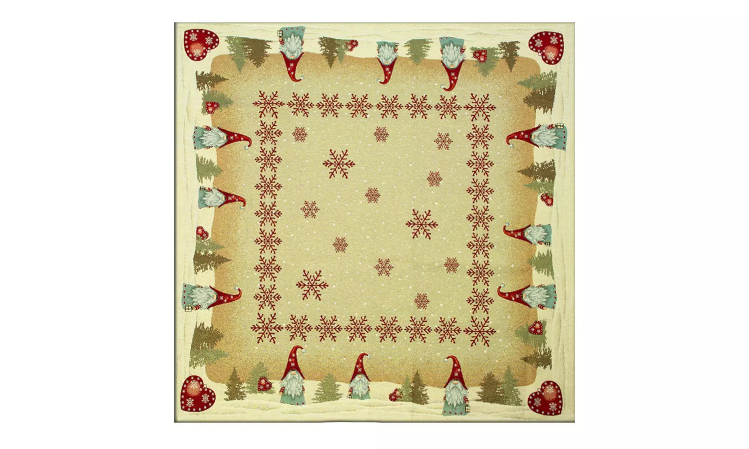 Centrotavola Natalizio in tessuto gobelin