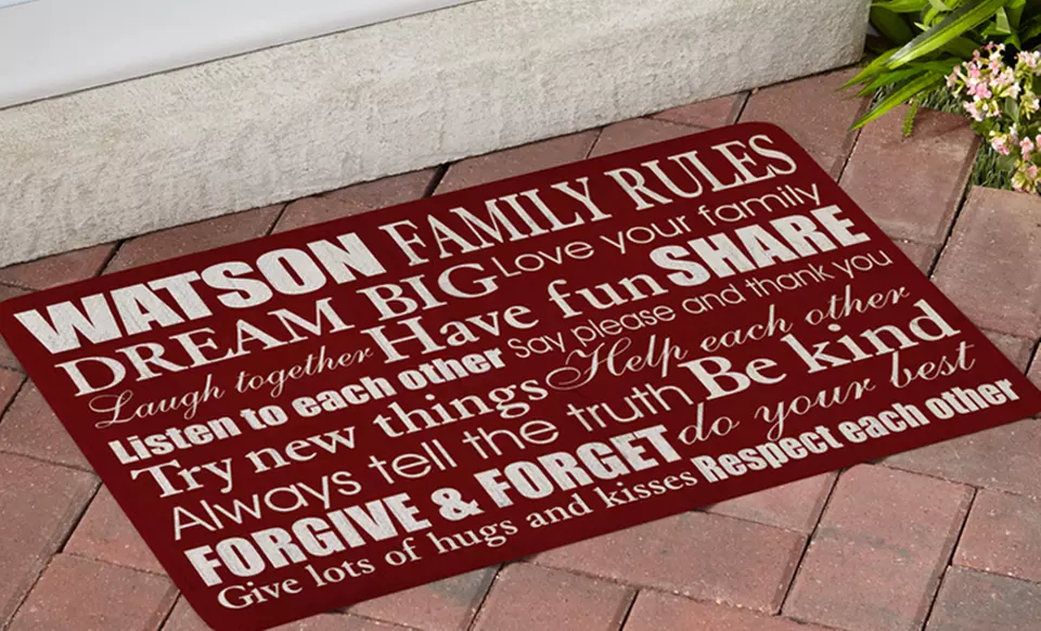 One, Two, or Three Personalized Doormats from Personal Creations (Up to 60% Off) - Second Medium
