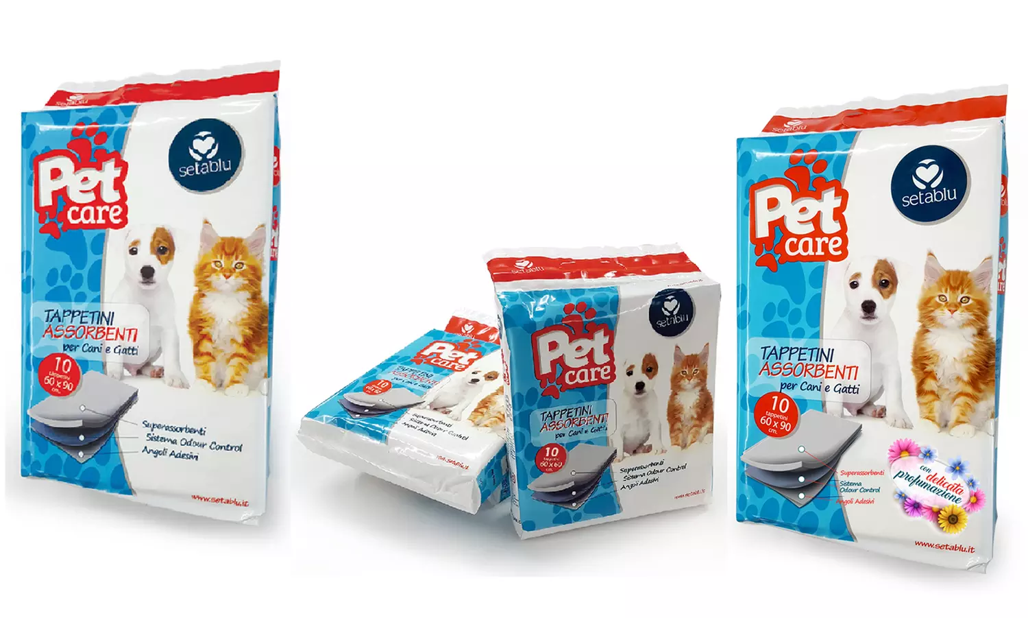 10, 50 o 100 tappetini assorbenti per animali, spedizione gratuita - Primary Image