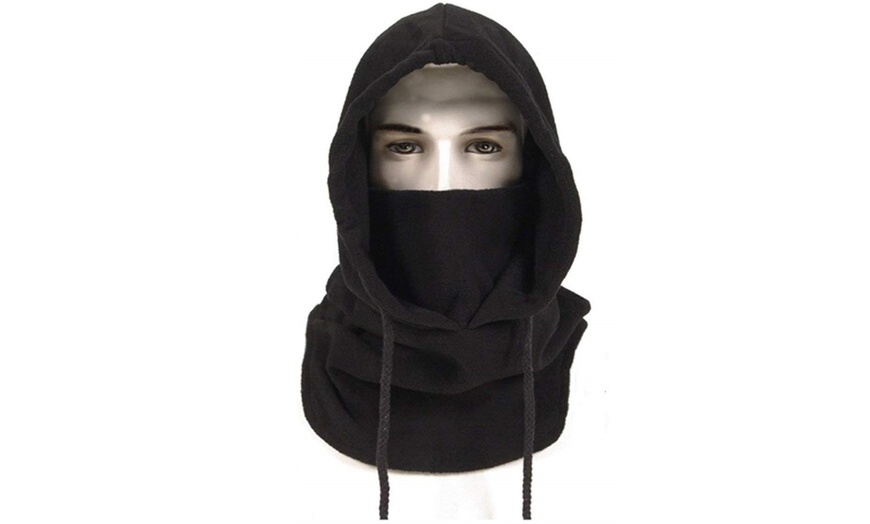 Image 3: Thermal Winter Hooded Face Cover