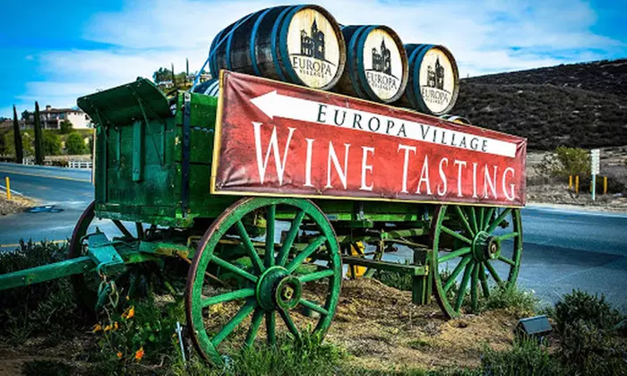 Vineyard Tour and Tasting for One, Two, or Four at Europa Village (Up to 61% Off) - Primary Image