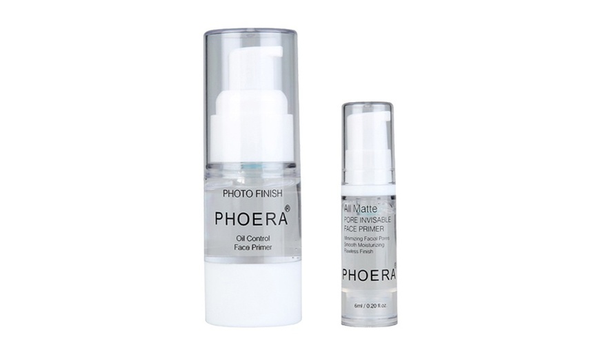 Image 1: One, Two or Three Phorea Photo Finish Primers 6ml or 18ml