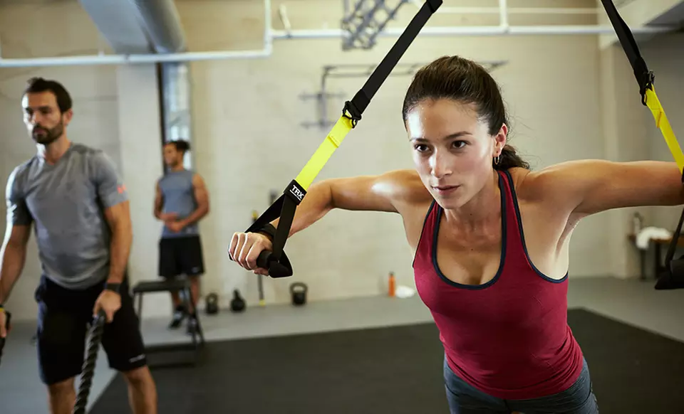 TRX Home Suspension Trainer and Train Like the Pros Bonus DVD & Guide - Second Medium