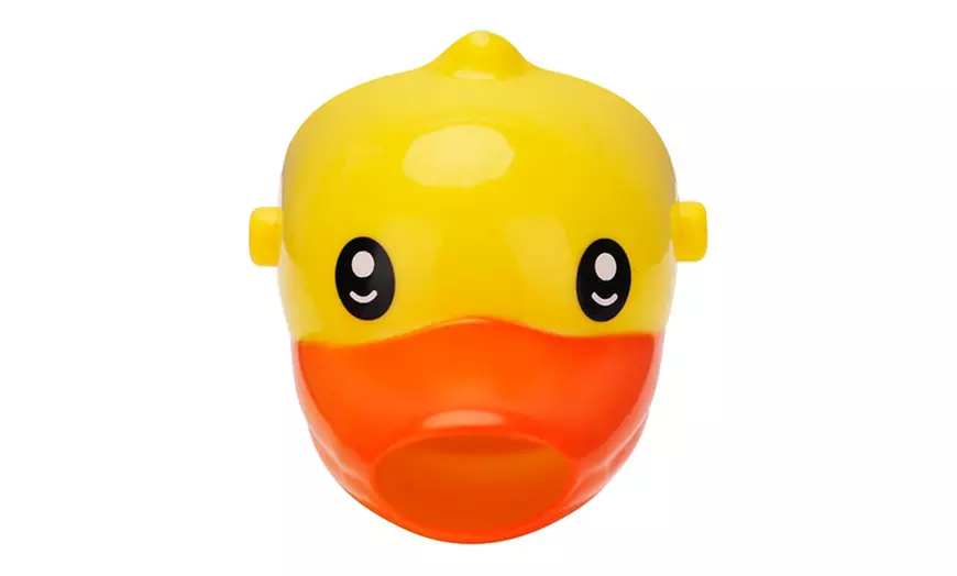 Image 5: 1 o 2 extensiones de grifo con forma de delfín, elefante o pato