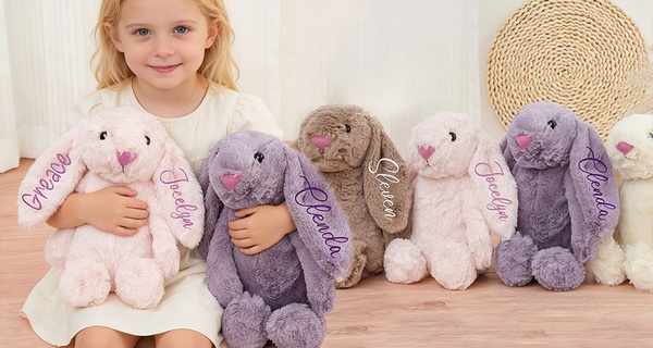 Give a Gift They'll Cherish Forever: Custom Name Stuffed Animals