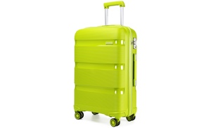 One or Three Kono Bright Hard Shell PP Suitcases