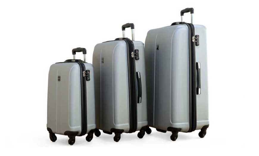 Image 18: Pacific Link Trolley Luggage Set 