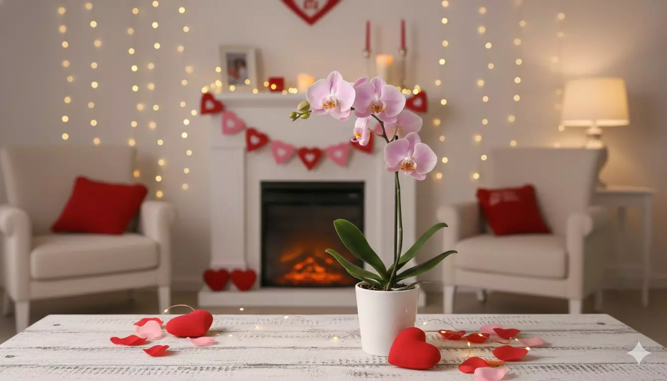 The Perfect Valentine’s Gift: Elegant Light Pink Orchid with Free Shipping (Up to 20% Off)