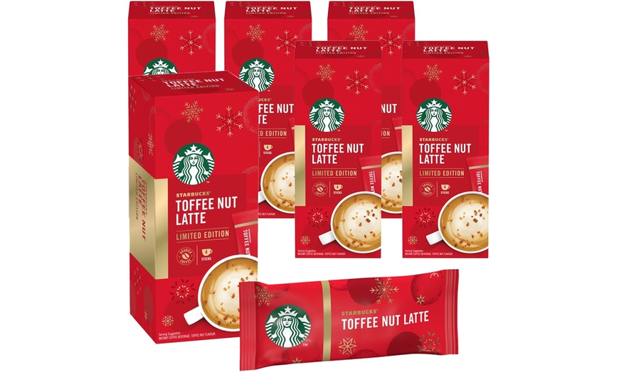 Image 4: 24 or 48 Starbucks Instant Toffee Nut Latte Sachets