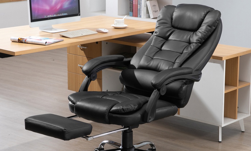 Image 2: HomCom Executive Office Chair