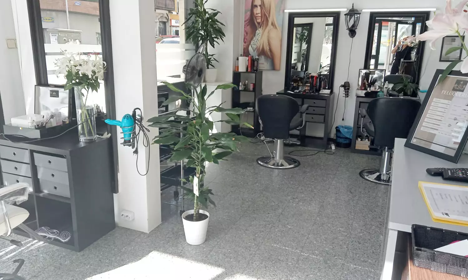 Sesión de peluquería con opción a tratamiento con principios activos