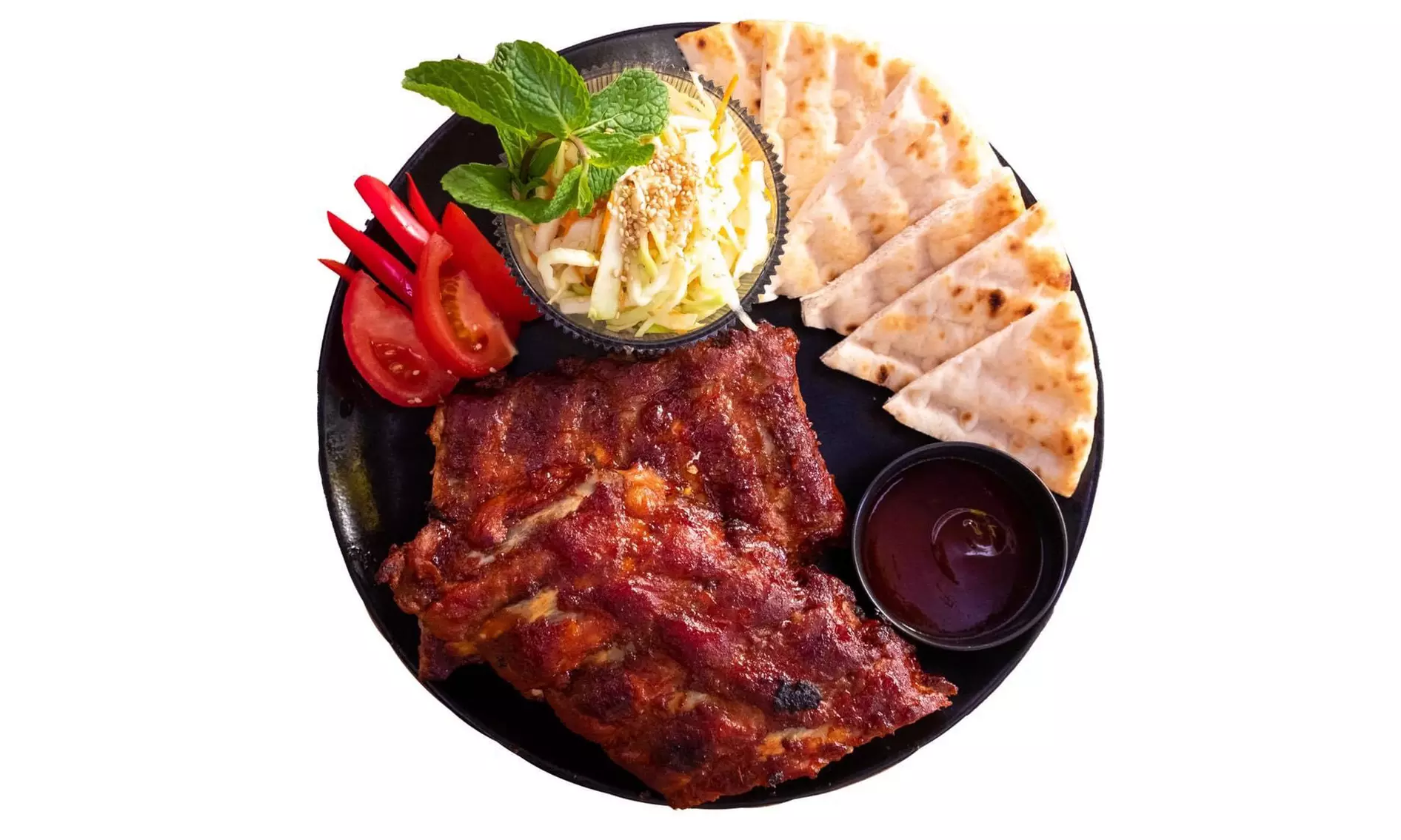 Spareribs oder Lachs-Steak für 2 Personen mit Getränk im Mahun Smoked Food & Sushi (34% sparen) - Primary Image