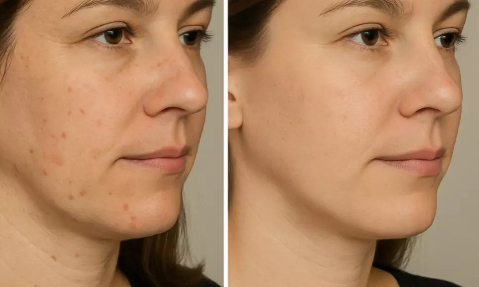 Full Face w/ or w/o Neck and Chest Laser Facial Treatment
