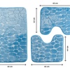Image 6: Juego de 3 alfombrillas absorbentes y antideslizantes para el baño