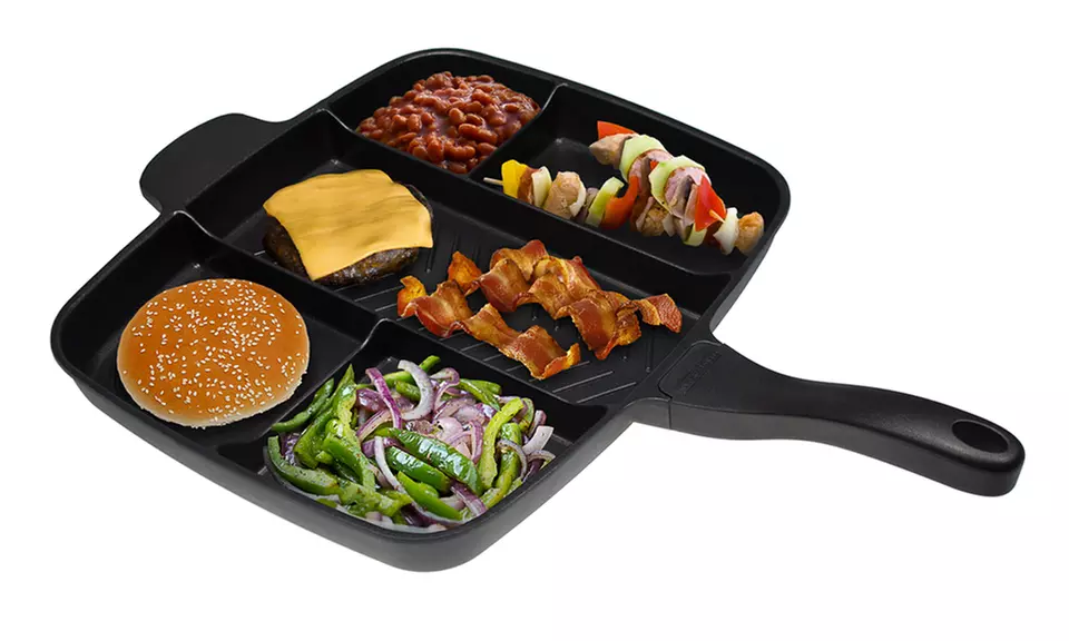 MasterPan Innovative Cookware Multi-Sectional Pan - Second Medium