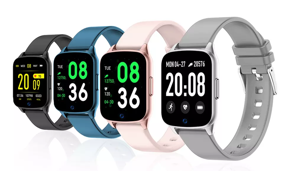 Montre connectée "iConnect" multisport avec capteur de fréquence cardiaque, coloris au choix - Primary Image