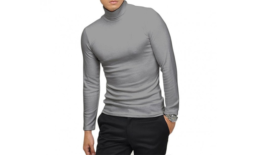 Image 4: Five-Pack Men's Turtlenecks