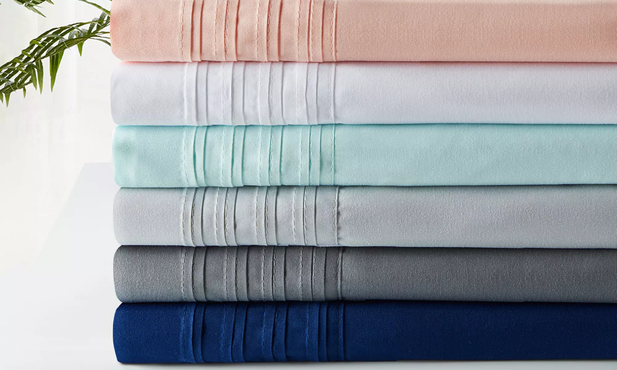 Hotel 5th Ave Deep Pocket Pleated Sheet Set (4-Piece) - Primary Image