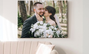 Up to 91% Off Custom Photo Canvas Prints