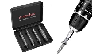 Damaged Screw Extractor Set