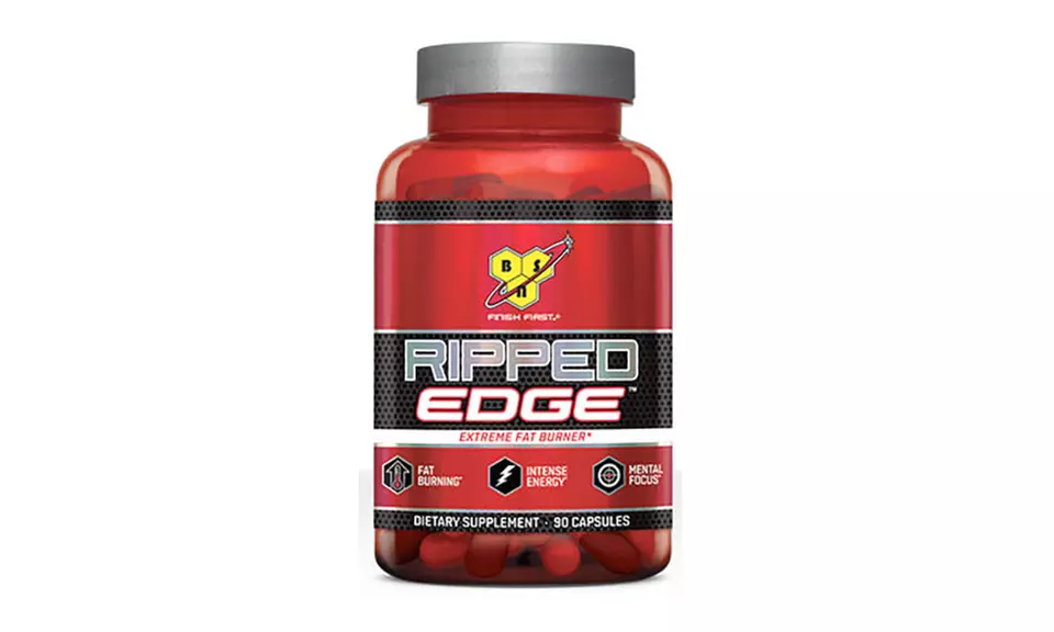 BSN Ripped Edge Extreme Fat Burner (90-Count; 1- or 2-Pack) - Second Medium