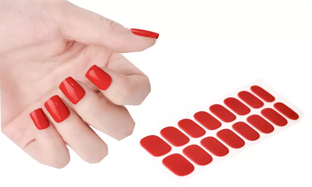 1x oder 2x 16er-Set Gel-Nagelaufkleber