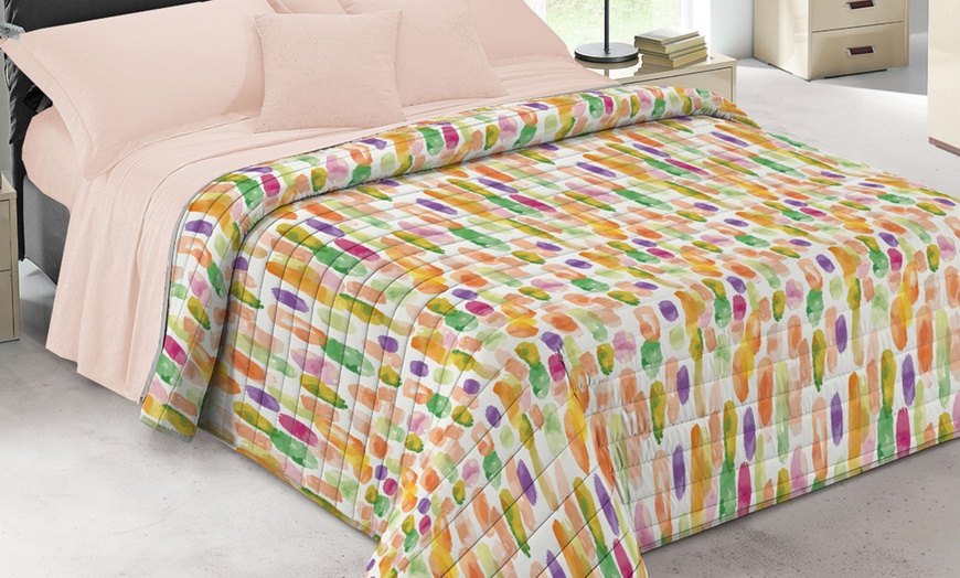 Image 9: Trapuntino estivo in microfibra Made in Italy