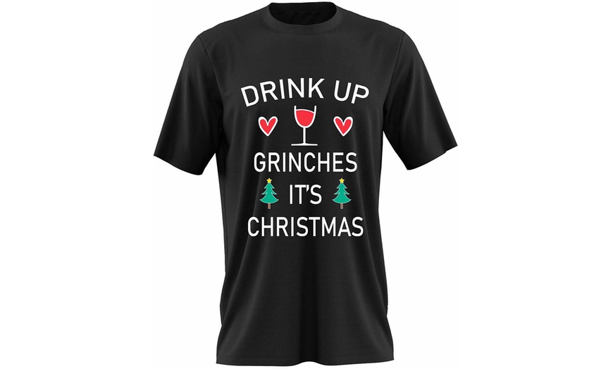 Image 16: Christmas Printed T-shirt