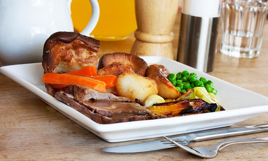 Image 1: Sunday Carvery With Wine For Two