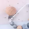 Wood&Pompom,Silver