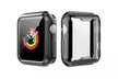 Chrome Full Cover Drop Resistant Bumper Screen Protector Case For Apple Watch - Second Medium