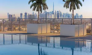 4* Pool access with premium set menu at Aqua Pool @ 4* Novotel Gold District Deira (Up to 70% Off)