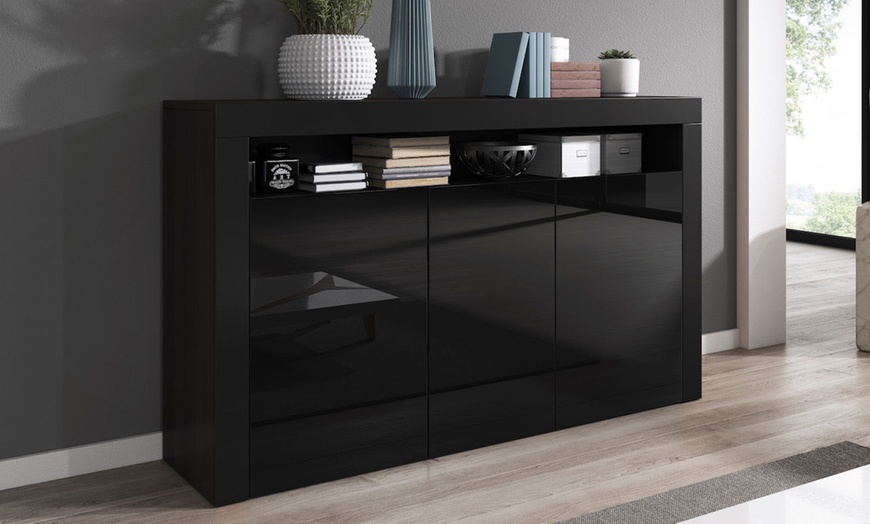 Image 1: Luna TV Unit or Sideboard