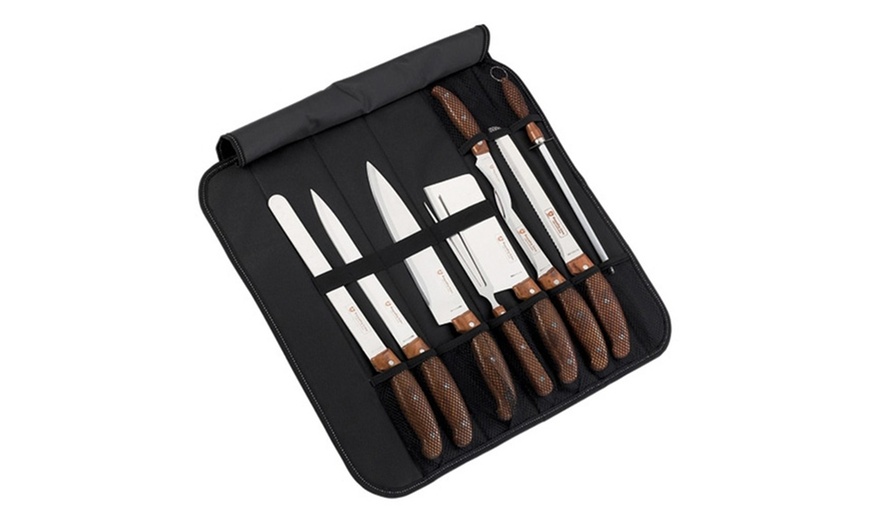 Image 3: Set of Nine Royalty Knives in Bag