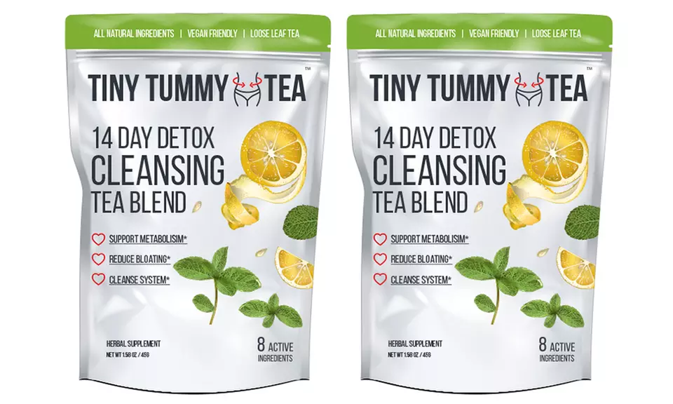Tiny Tummy Tea Detox Cleansing Tea Blend (14- or 28-Day) - Primary Image