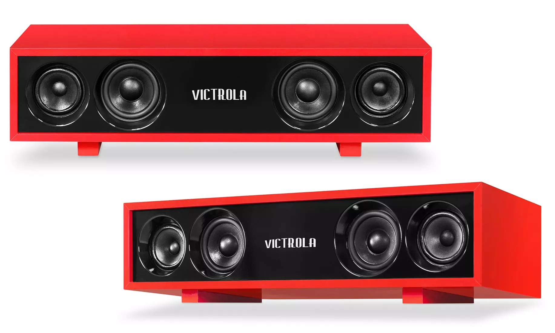 Victrola VS-130 30-Watt Hi-Fi Wireless Bluetooth Speaker with Glossy Piano Finish - Second Medium