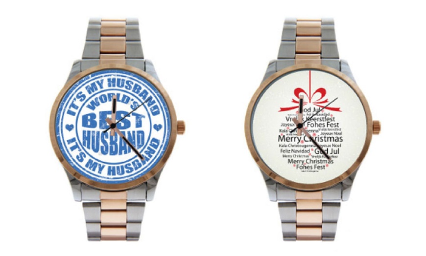 Image 4: Personalised Watch