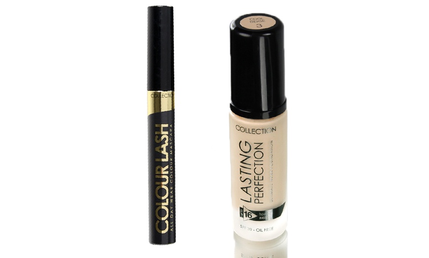 Image 4: Foundation + Colour Lash Mascara