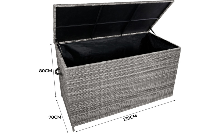 Image 11: Rattan Storage boxes