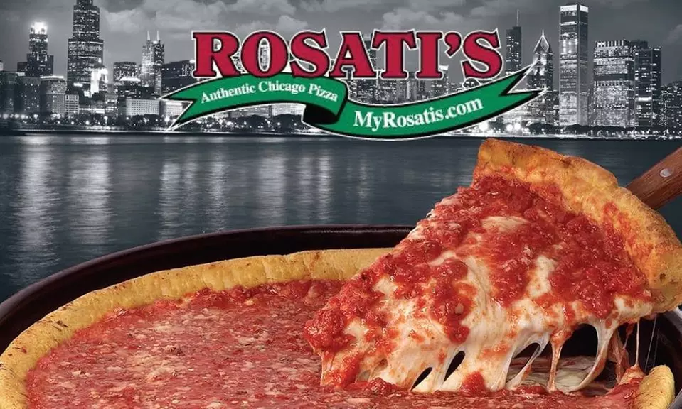 $10 for $15 Worth of Pizza, Italian Food and Non-Alcoholic Drink for Takeout or Dine-In at Rosati's - Primary Image