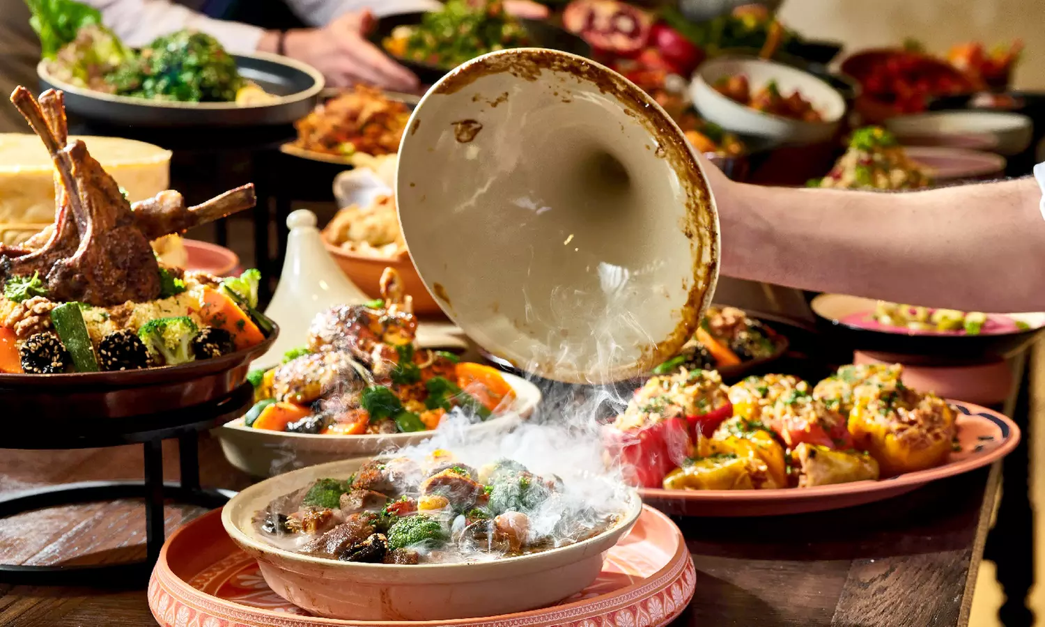 International Iftar Buffet featuring Mixed Grill, Ouzi, Desserts & Traditional Ramadan Beverages (Up To 37% Off) - Primary Image