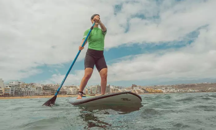 Clase de paddlesurf de 90 minutos para 1 o 2 personas