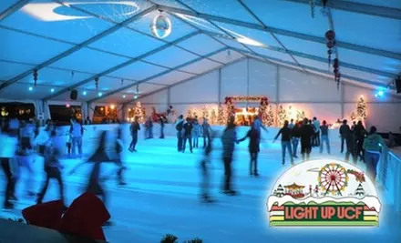 $7 for Ice Skating Wristband and Skate Rental for "Light Up UCF" at UCF Arena - Primary Image
